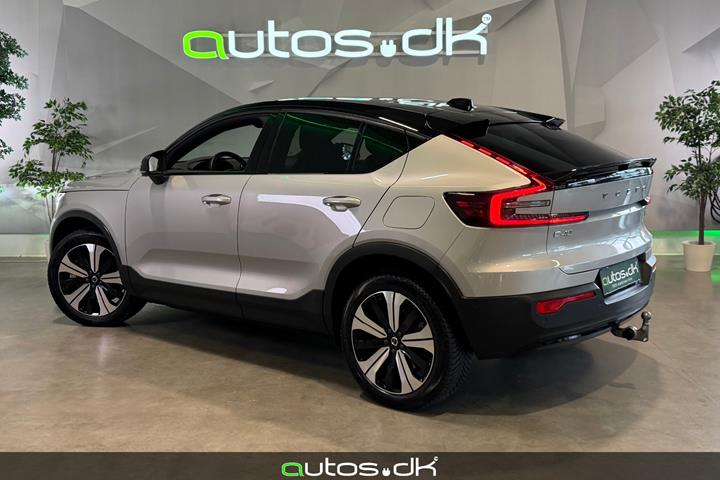 Sølv Volvo C40 fra 2023