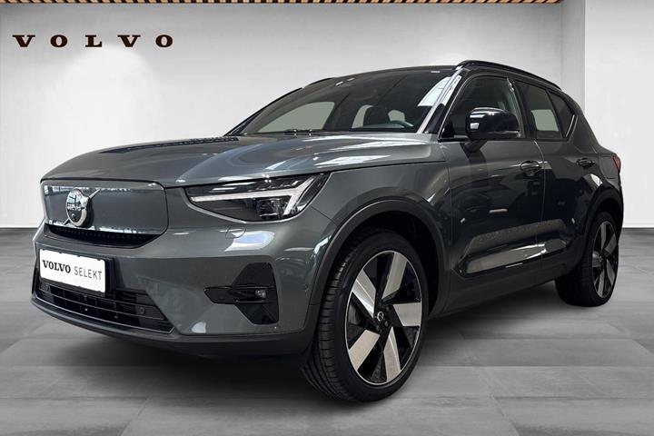Grøn Volvo EX40 fra 2026