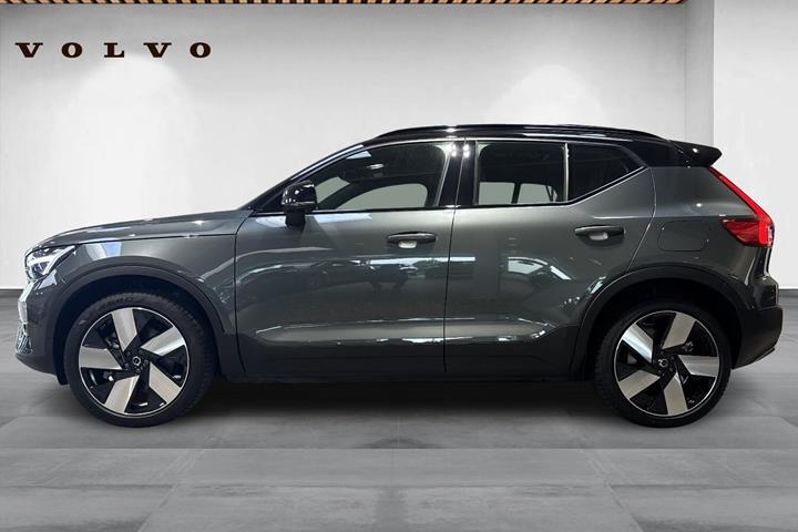 Grøn Volvo EX40 fra 2026