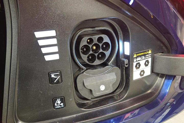 Blå Kia EV6 fra 2025