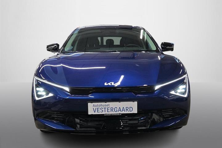 Blå Kia EV6 fra 2025