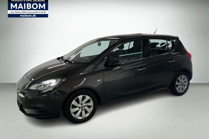 Sort Opel Corsa fra 2015