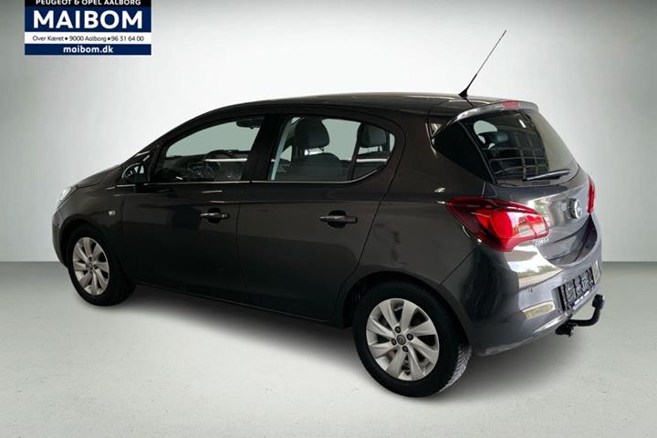 Sort Opel Corsa fra 2015