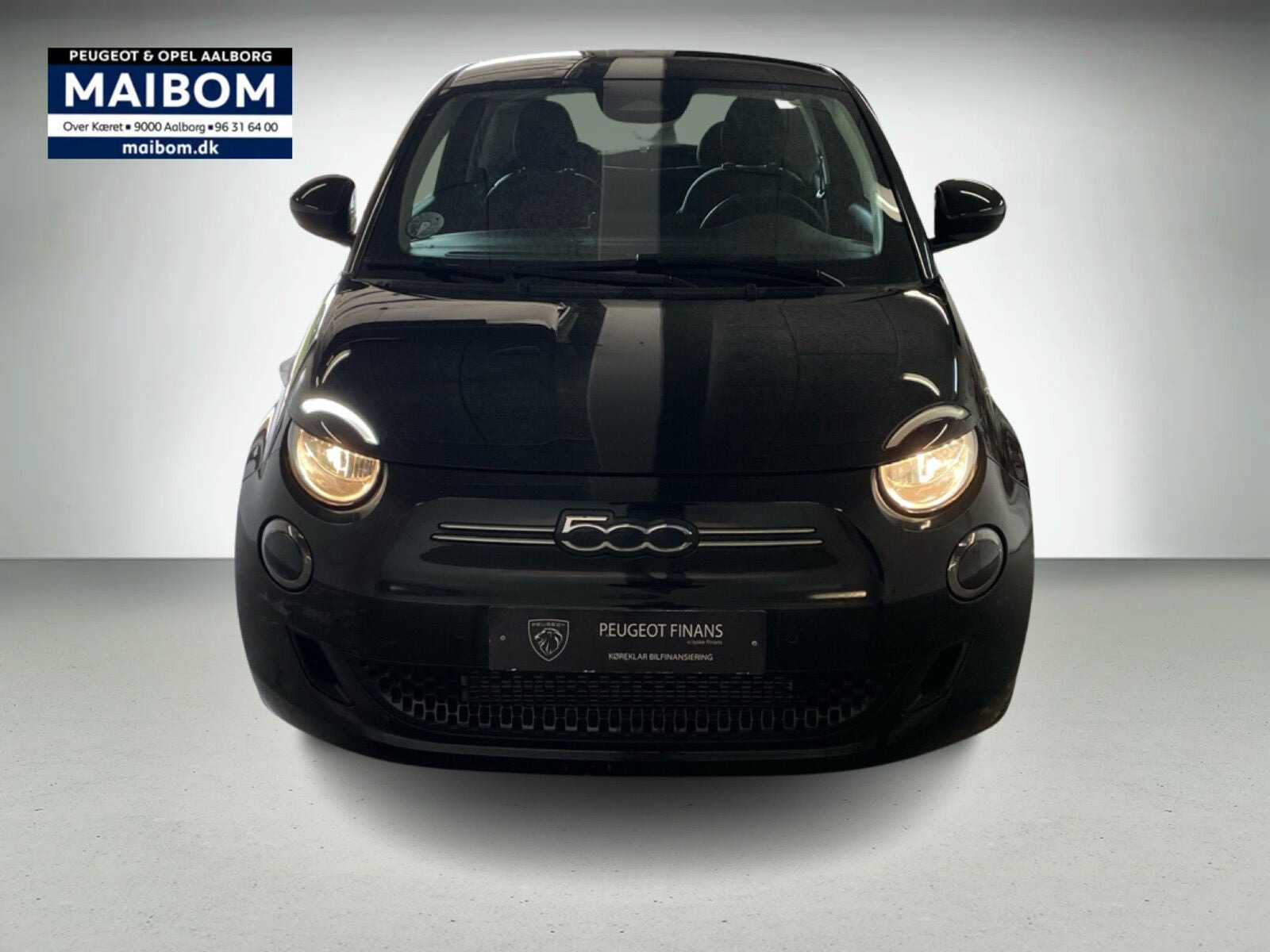 Sort Fiat 500e fra 2023