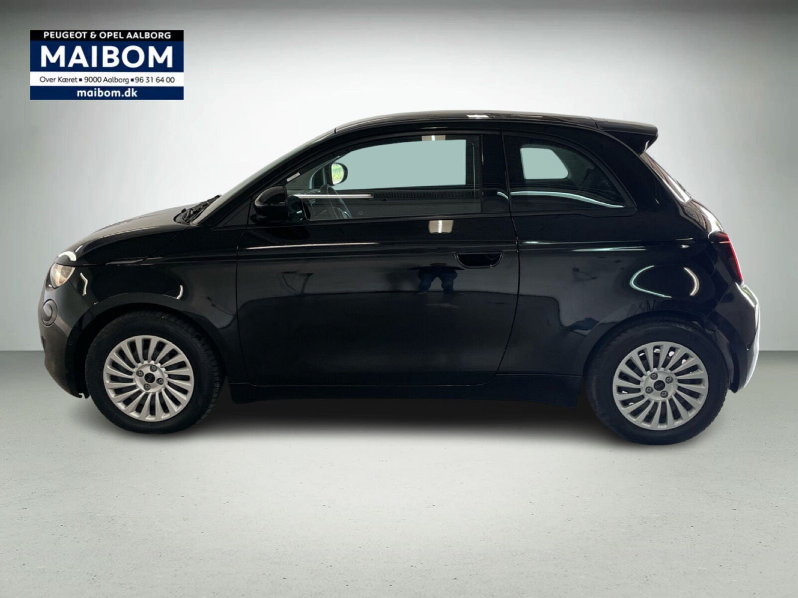 Sort Fiat 500e fra 2023