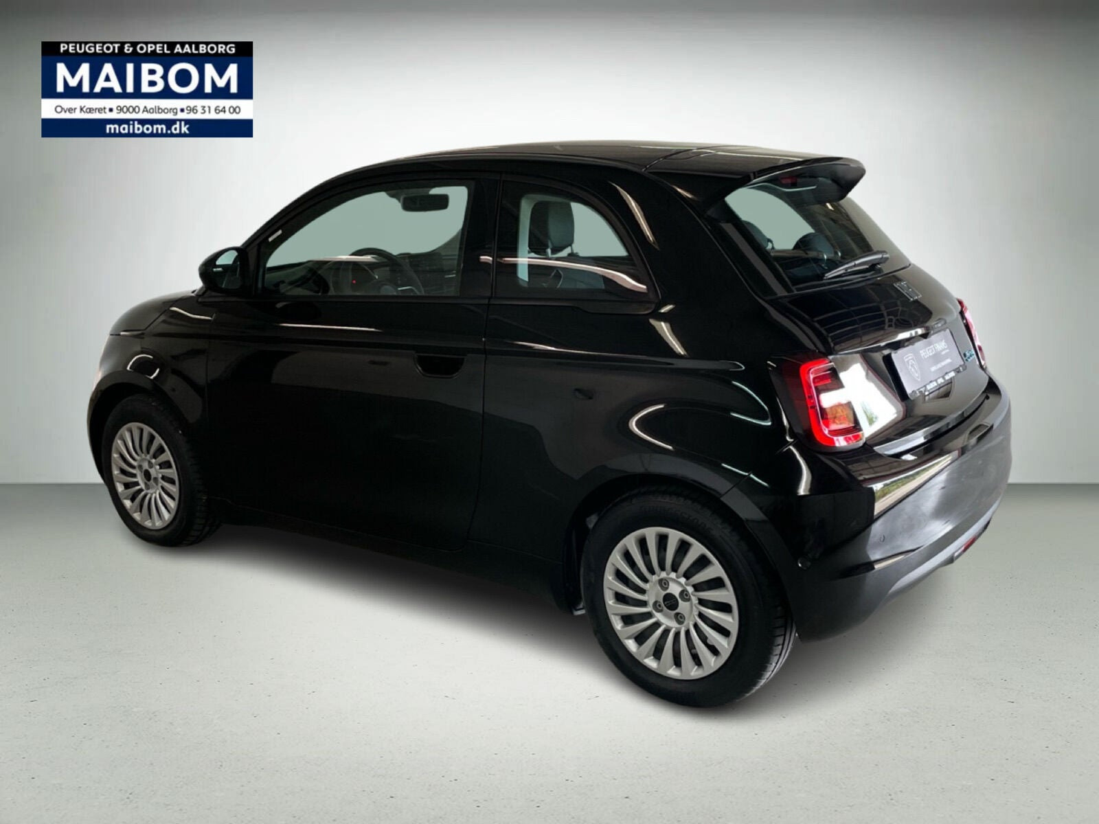 Sort Fiat 500e fra 2023