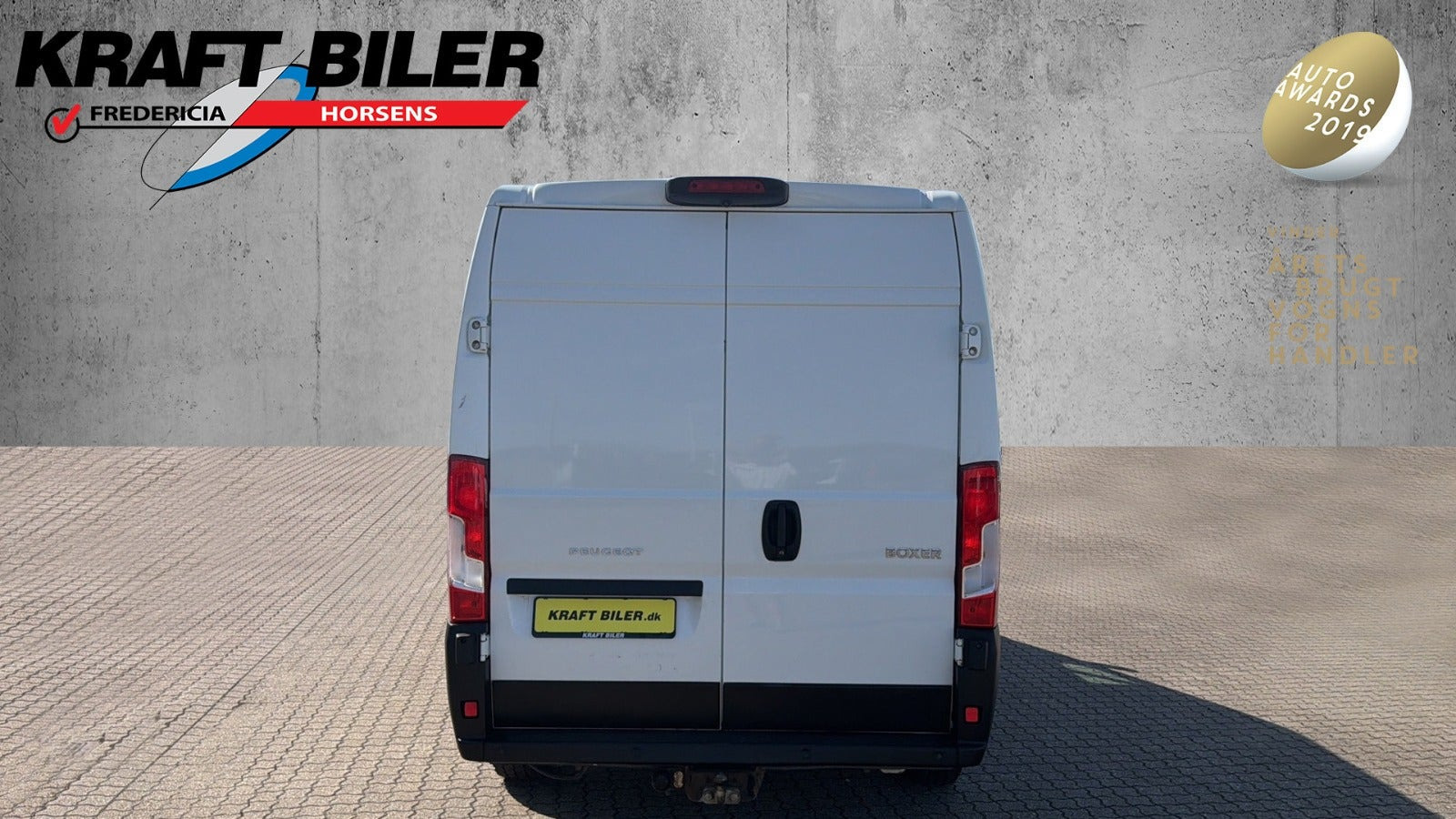 Hvid Peugeot Boxer 333 fra 2017