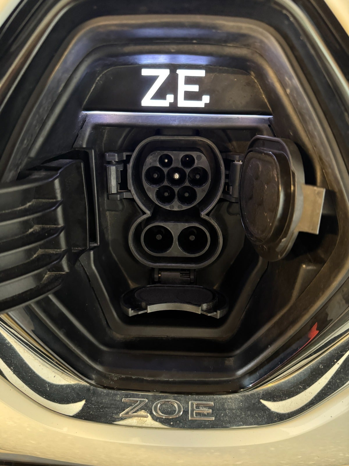 Hvid Renault Zoe fra 2021