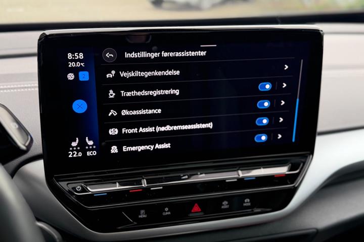 Hvid VW ID.5 fra 2023