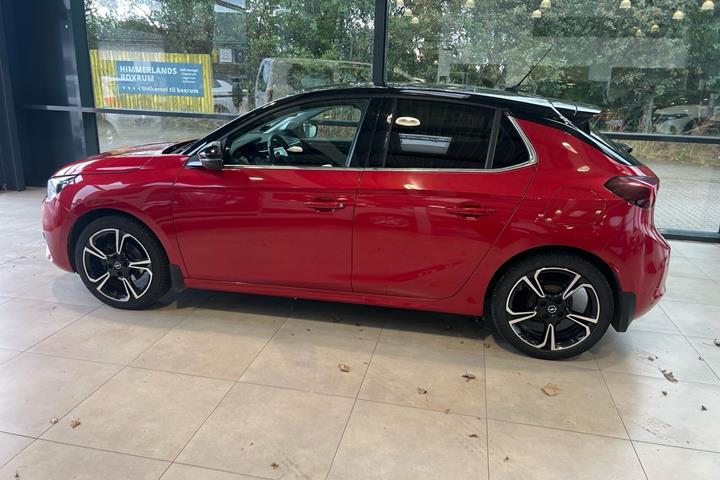 Rød Opel Corsa fra 2021