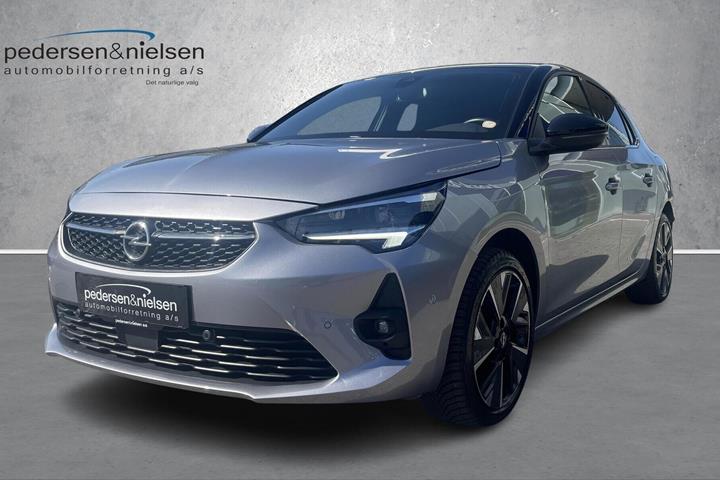 Grå Opel Corsa-e fra 2021
