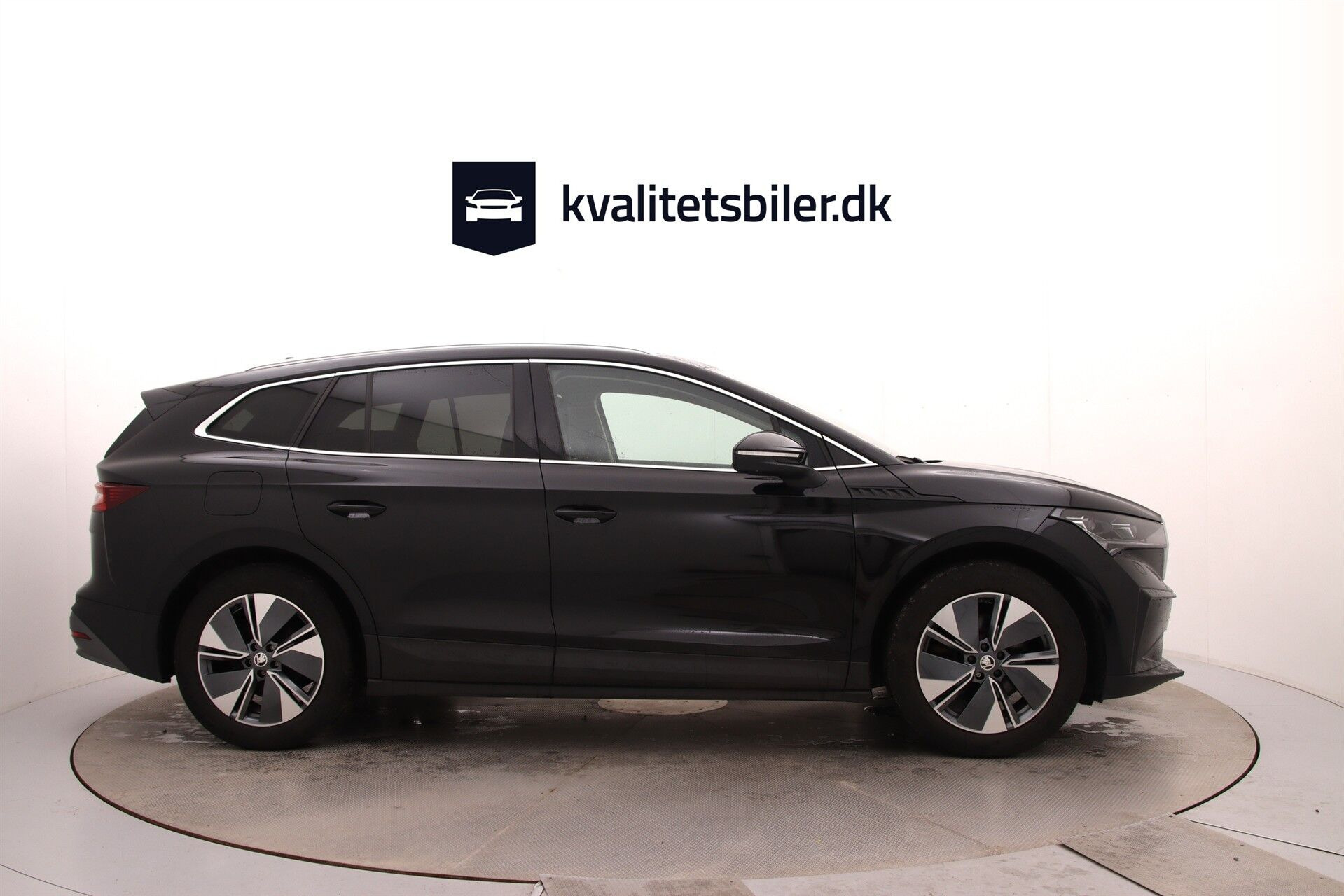 Sort Skoda Enyaq fra 2023