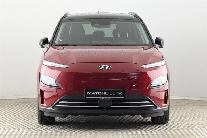 Rød Hyundai Kona fra 2022