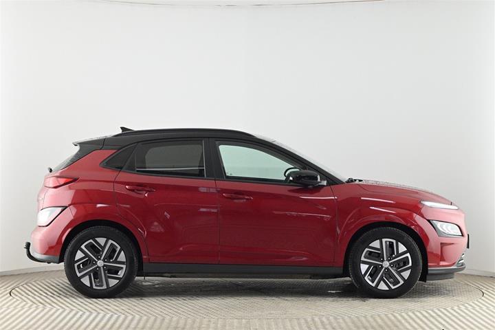 Rød Hyundai Kona fra 2022