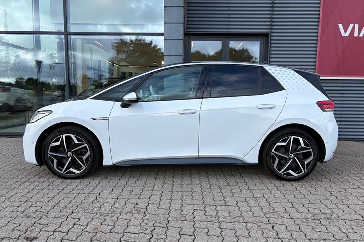 Hvid VW ID.3 fra 2022
