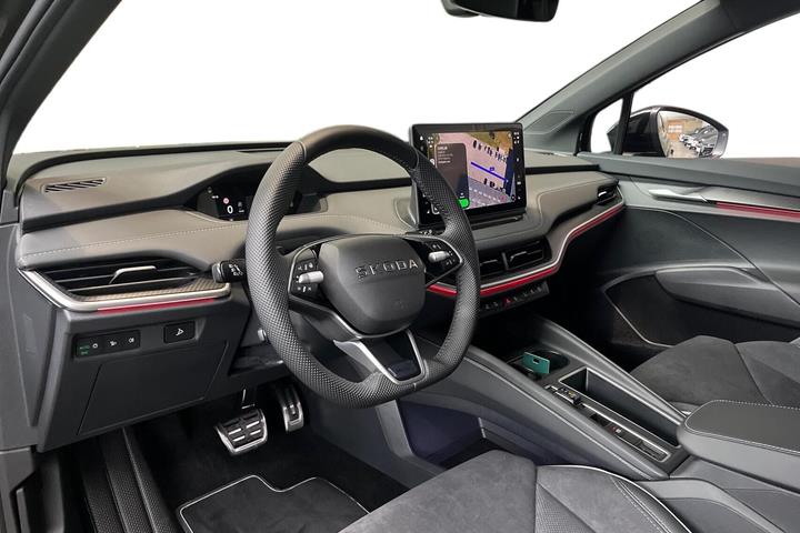 Grøn Skoda Enyaq fra 2026