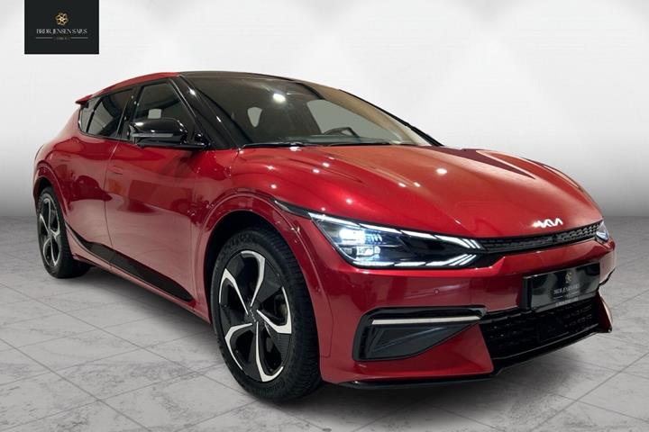 Rød Kia EV6 fra 2024