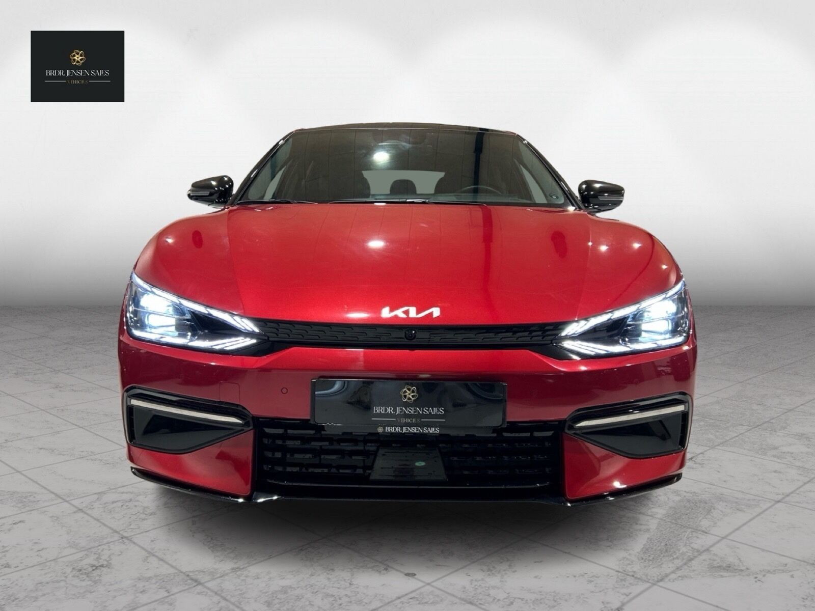 Rød Kia EV6 fra 2024