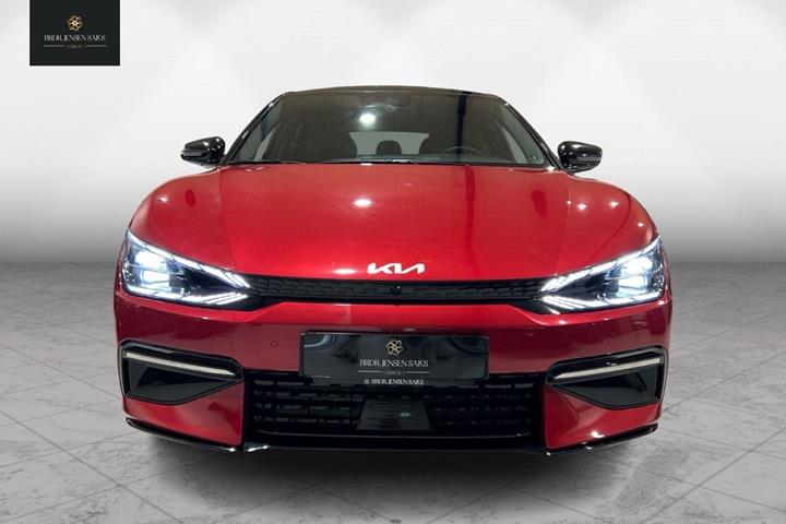 Rød Kia EV6 fra 2024