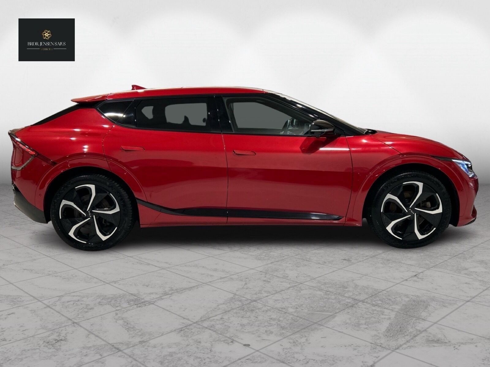 Rød Kia EV6 fra 2024