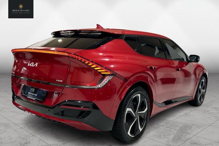 Rød Kia EV6 fra 2024