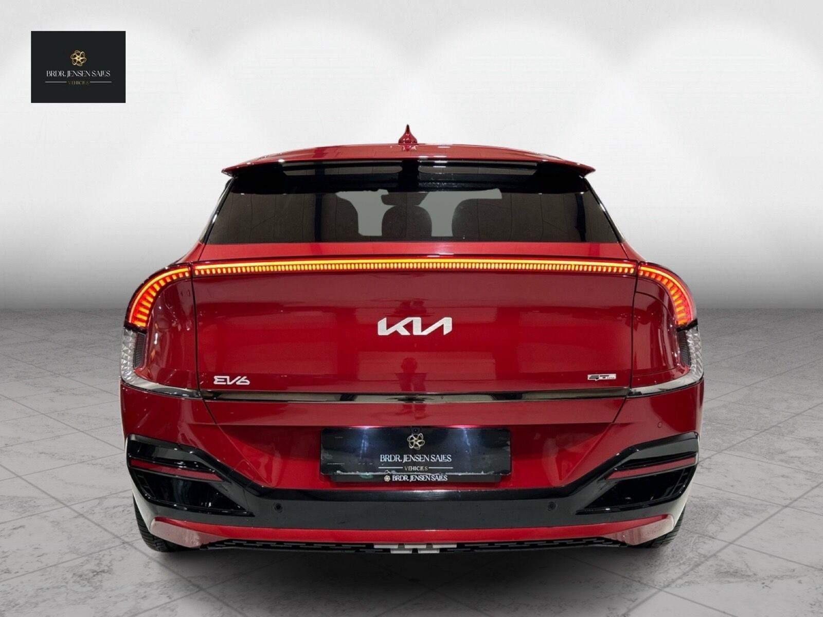 Rød Kia EV6 fra 2024