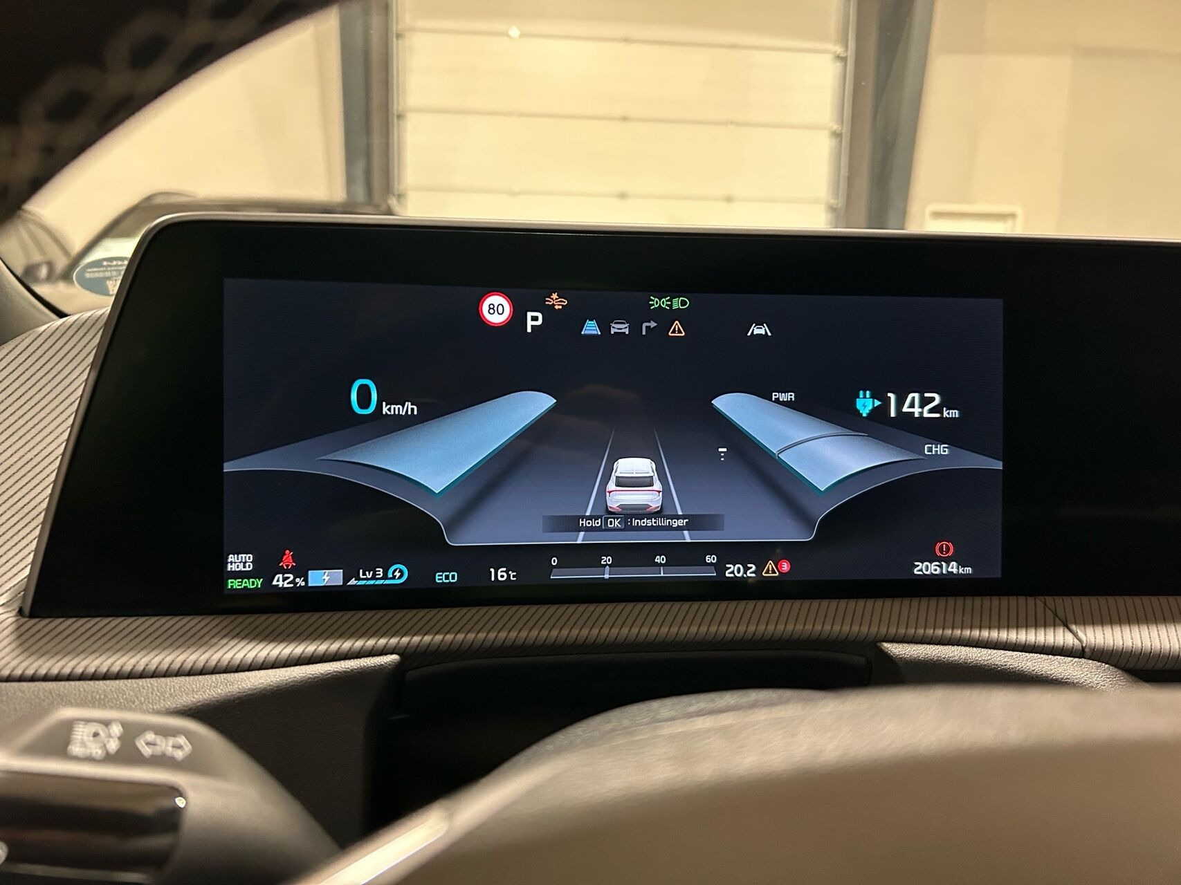 Rød Kia EV6 fra 2024