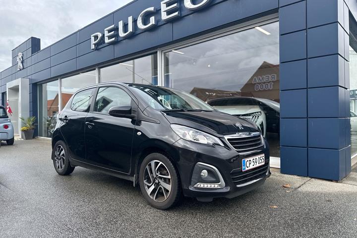 Sort Peugeot 108 fra 2020