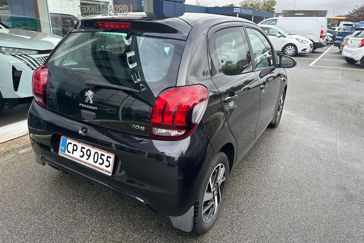 Sort Peugeot 108 fra 2020