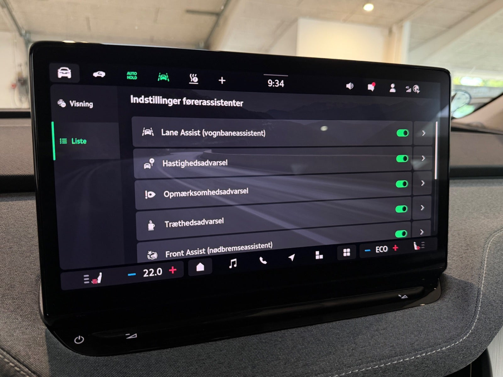 Sort Skoda Enyaq fra 2025