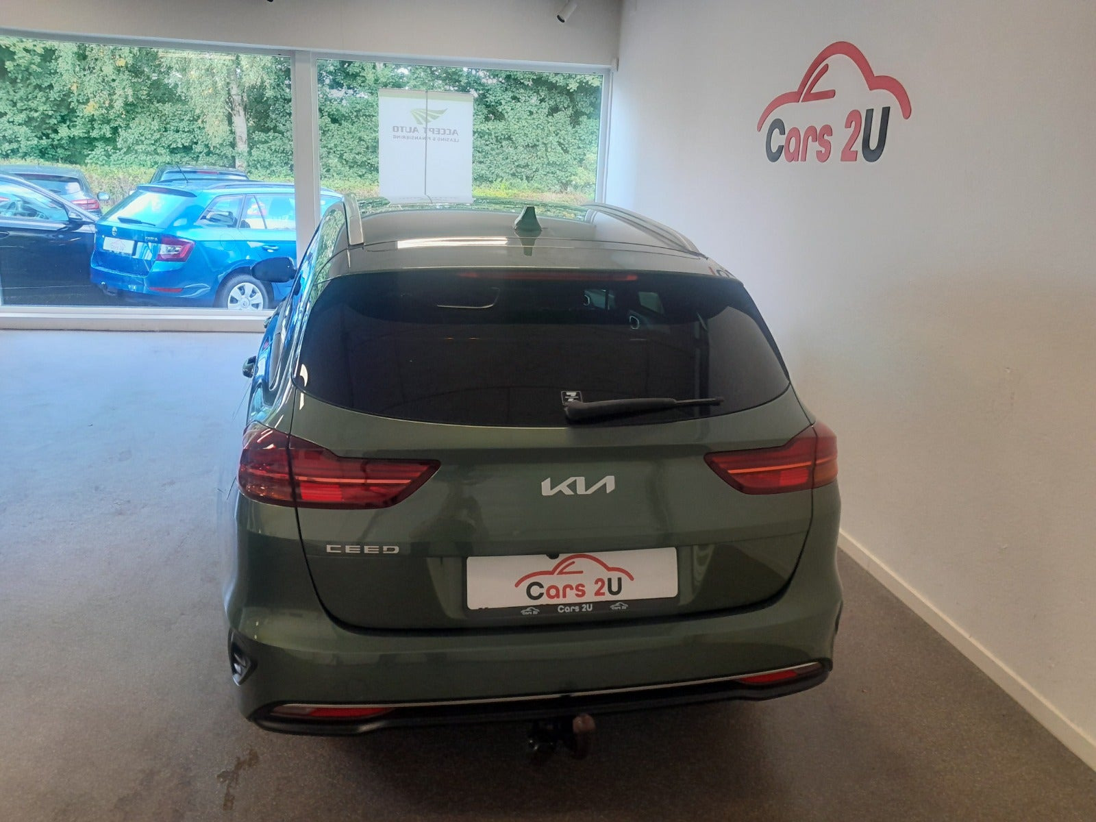 Grøn Kia Ceed fra 2023