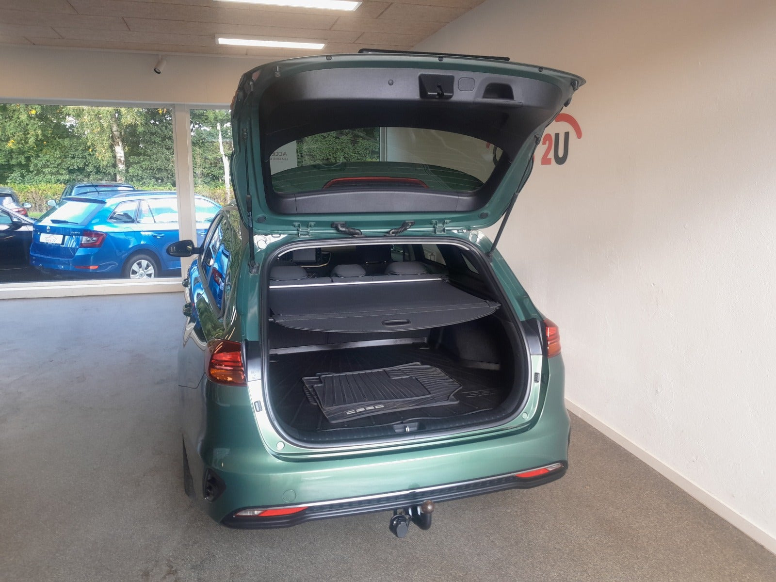 Grøn Kia Ceed fra 2023
