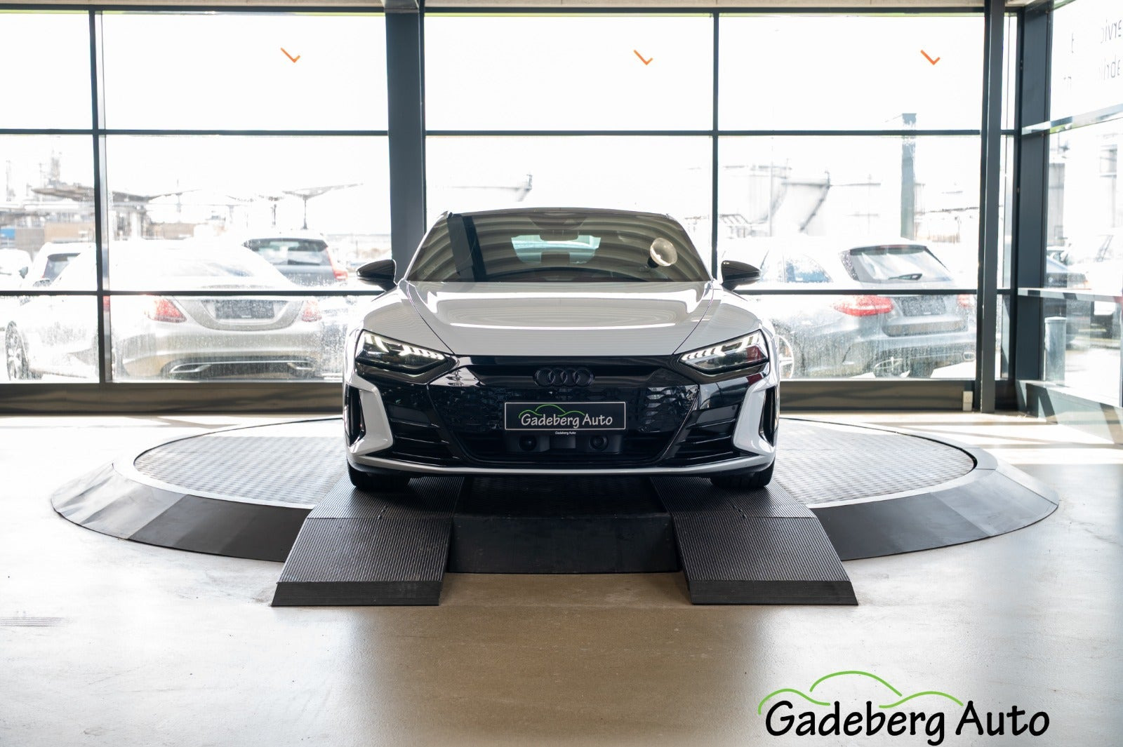 Hvid Audi e-tron GT fra 2022