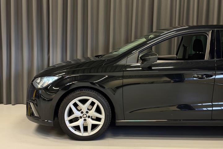Sort Seat Ibiza fra 2018