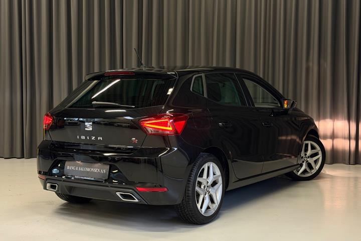 Sort Seat Ibiza fra 2018