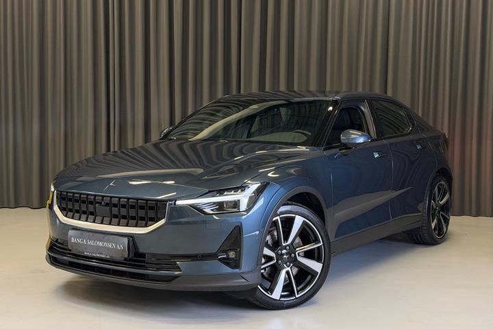 Blå Polestar 2 fra 2021