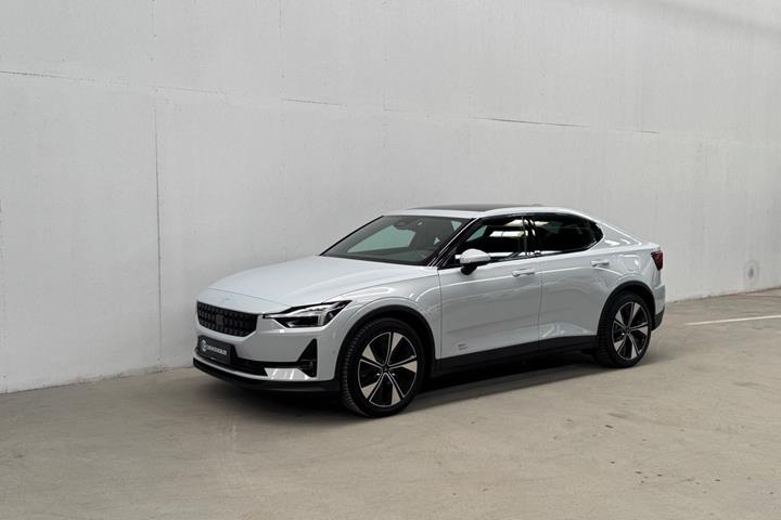 Hvid Polestar 2 fra 2023