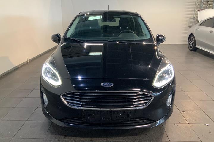Sort Ford Fiesta fra 2017