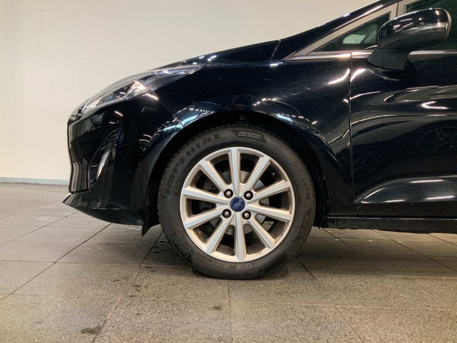 Sort Ford Fiesta fra 2017