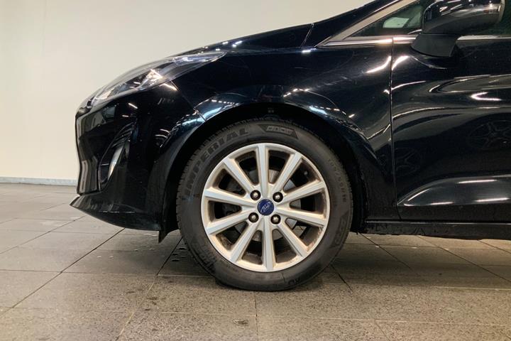 Sort Ford Fiesta fra 2017