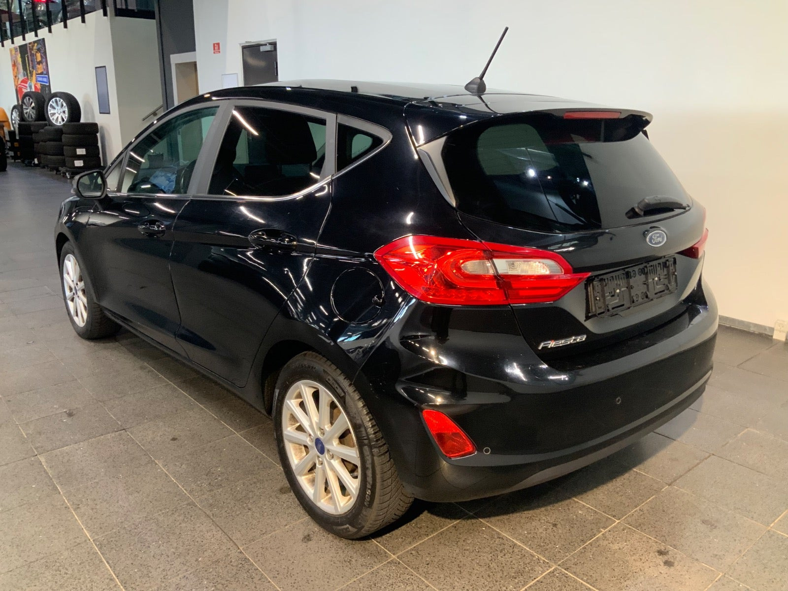 Sort Ford Fiesta fra 2017