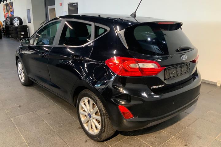 Sort Ford Fiesta fra 2017