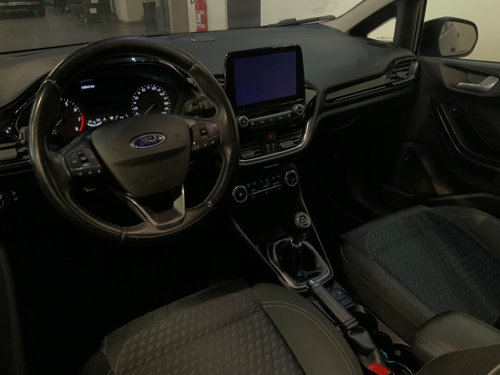 Sort Ford Fiesta fra 2017