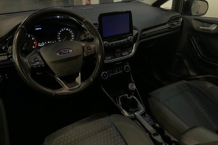 Sort Ford Fiesta fra 2017