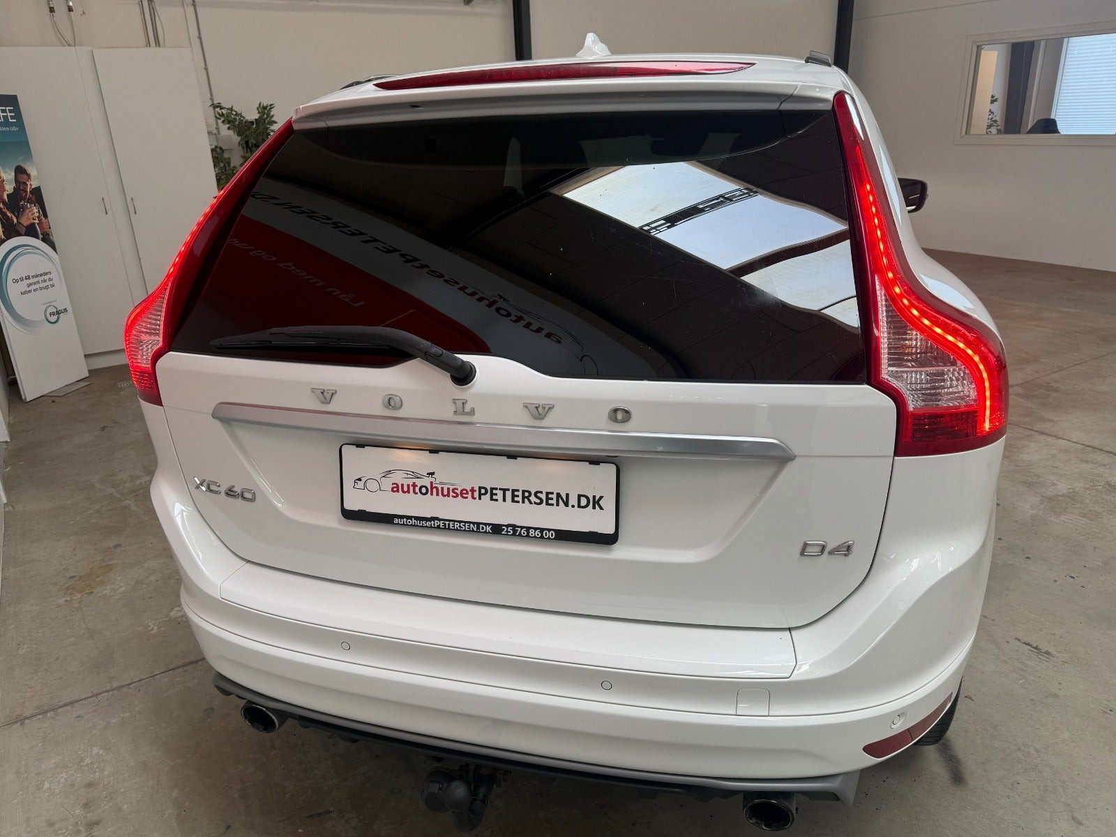 Hvid Volvo XC60 fra 2014