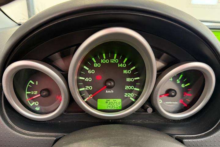 Sort Mitsubishi Colt fra 2008
