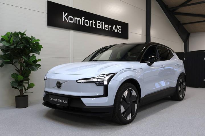 Hvid Volvo EX30 fra 2024