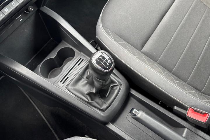 Hvid Skoda Fabia fra 2020