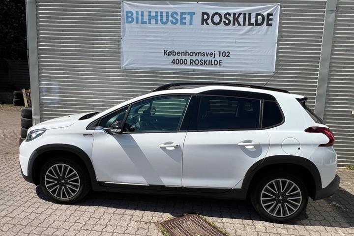 Hvid Peugeot 2008 fra 2018