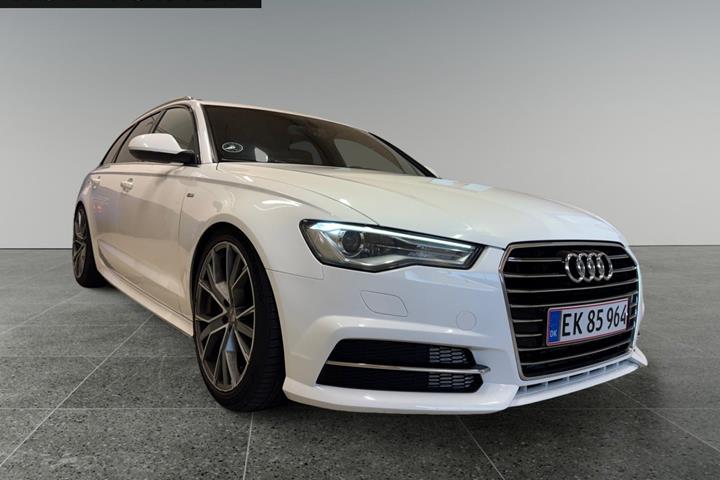 Hvid Audi A6 fra 2016
